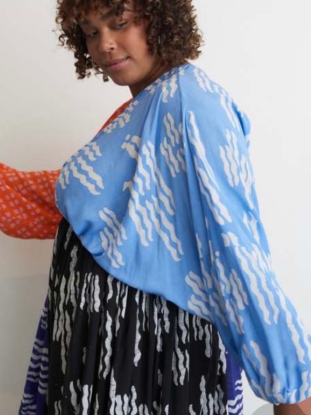 Osei Duro Bating dress in Directions